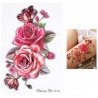 Flower & bird temporary fake tattoo stickerStickers