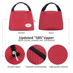 Portable thermal canvas lunch bagBags