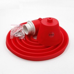 Silicone pendant light bulb holder lampshade E27Lights & lighting