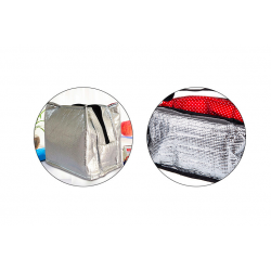 Portable thermal canvas lunch bagBags