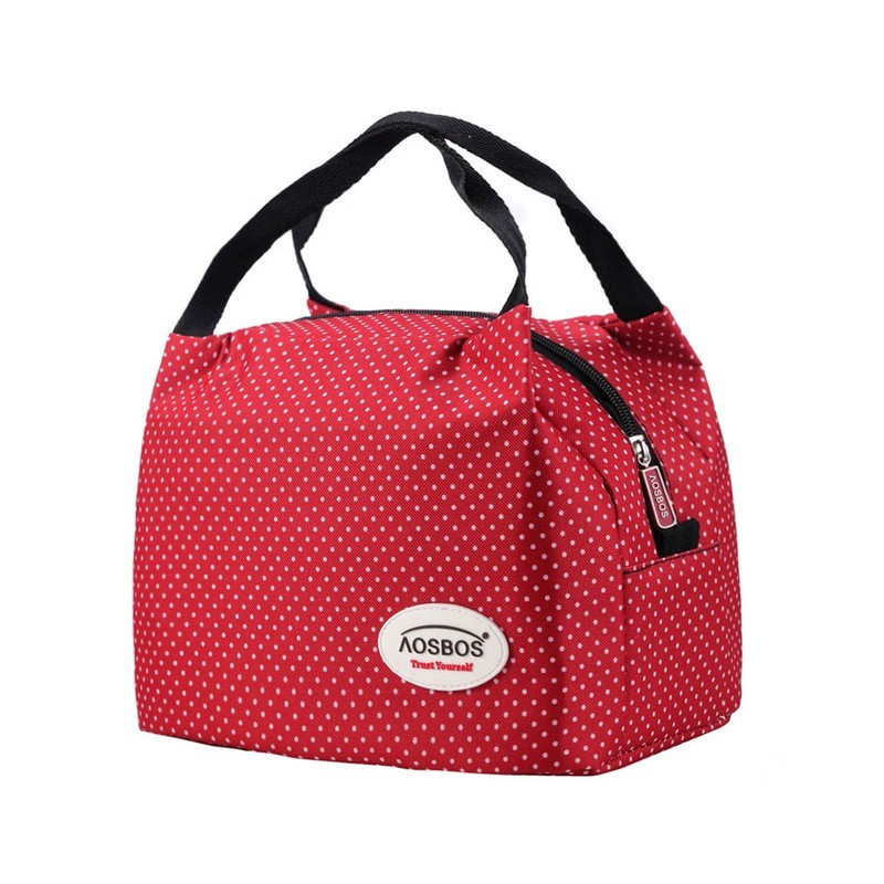 Portable thermal canvas lunch bagBags