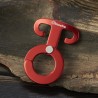 Multifunction outdoor camping aluminum rope hanger buckle 5 pcsTents