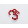 Multifunction outdoor camping aluminum rope hanger buckle 5 pcsTents
