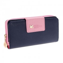 Long leather women's walletWallets