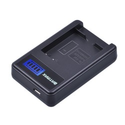 LCD USB Charger for Panasonic DMW BLG10 BLE9 BP-DC15 BPDC15Battery & Chargers