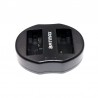 Dual USB battery charger for DMW-BLC12 DMWBLC12 BLC12 BLC12PP Panasonic Lumix FZ1000 FZ200 FZ300 G5Battery & Chargers