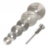 Circular saw blades & mandrel cutting discs drill 6 pcsBits & drills