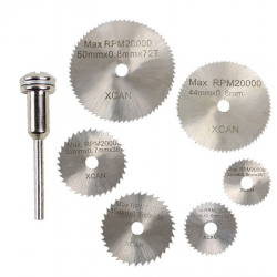 Circular saw blades & mandrel cutting discs drill 6 pcsBits & drills