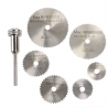 Circular saw blades & mandrel cutting discs drill 6 pcsBits & drills