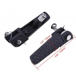 Yamaha aluminum motorcycle front footrests 2 pcsFoot rests