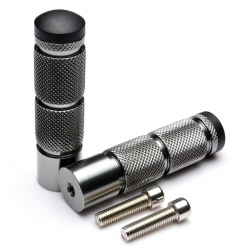 Universal motorcycle aluminum footrests 2 piecesFoot rests