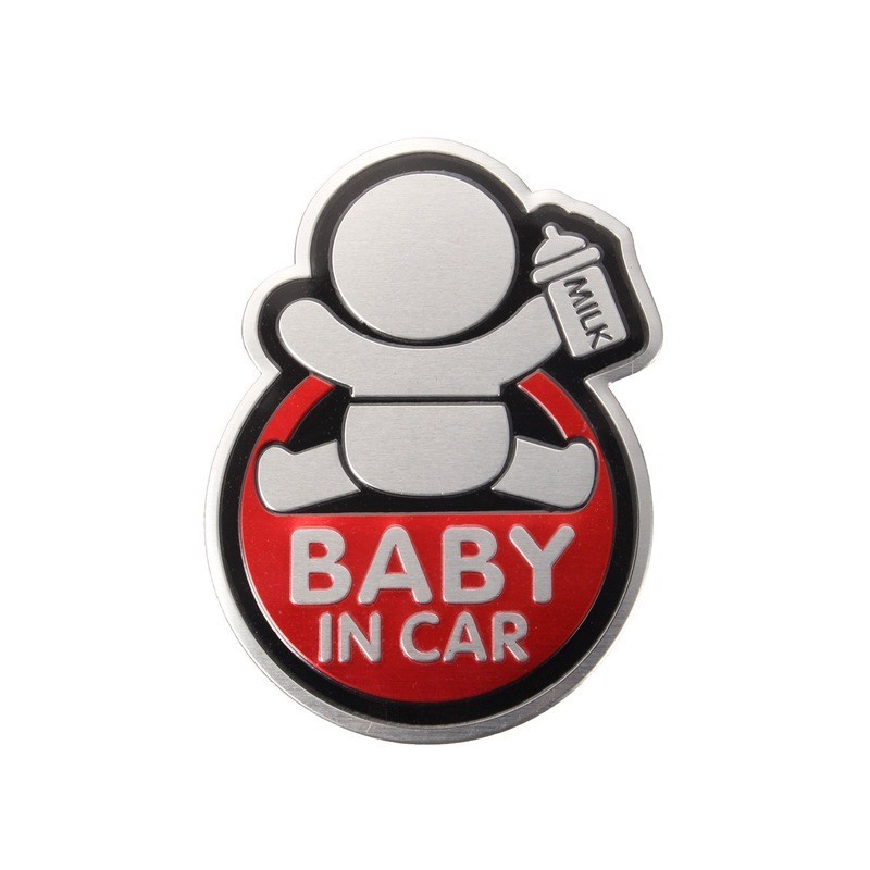 BABY IN CAR reflective 3D car sticker waterproofStickers