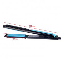 Electric hair straightener corrugated iron with temperature controlHair straighteners