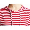 Striped hooded dress with pocketsDresses
