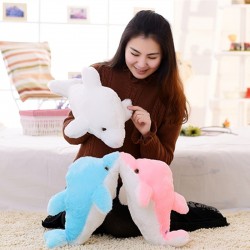 Luminous LED plush dolphin doll toy 45 cmCuddly toys