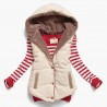 Slim-design warm jacket hooded vest bodywarmer cottonJackets