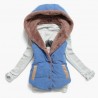 Slim-design warm jacket hooded vest bodywarmer cottonJackets