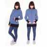 Kangaroo Pouch hoodie jacket baby carrier hoodedMaternity clothing