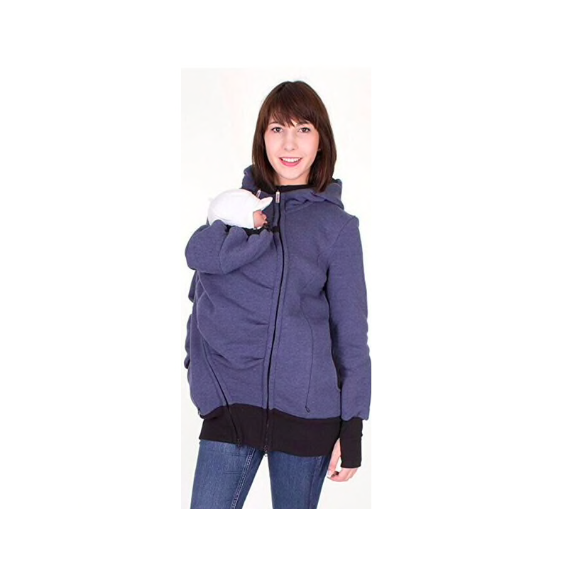 Kangaroo Pouch hoodie jacket baby carrier hoodedMaternity clothing Kangaroo Pouch hoodie jacket baby carrier hoodedMaternity clothing