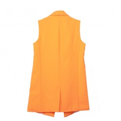 Elegant sleeveless coat vestJackets