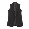 Elegant sleeveless coat vestJackets