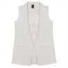 Elegant sleeveless coat vestJackets