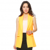 Elegant sleeveless coat vestJackets