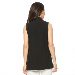 Elegant sleeveless coat vestJackets