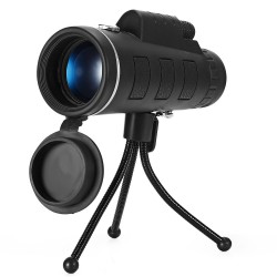 40 x 60 BAK4 HD mini monocular telescope with compassTelescopes