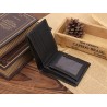 Leather men's wallet purse - zipper and credit card slotsWallets