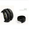 Leather cuff double wide rope bracelet unisexBracelets