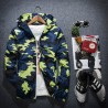 Camouflage hooded jacket windbreaker unisexJackets