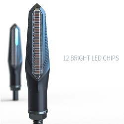 CB190 LED 150NK 12V - high brightness - motorcycle turn signal lights - set of 2Turning lights