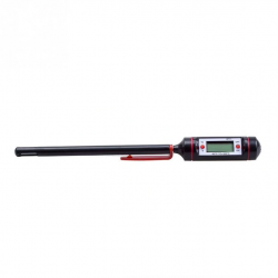 Digital food thermometer - stainless steel - for baking - cooking - meatBakeware