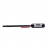 Digital food thermometer - stainless steel - for baking - cooking - meatBakeware