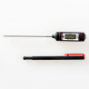 Digital food thermometer - stainless steel - for baking - cooking - meatBakeware