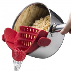 Pot & pan & bowl silicone funnel strainerKitchen
