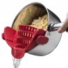 Pot & pan & bowl silicone funnel strainerKitchen