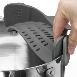 Pot & pan & bowl silicone funnel strainerKitchen