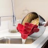Pot & pan & bowl silicone funnel strainerKitchen