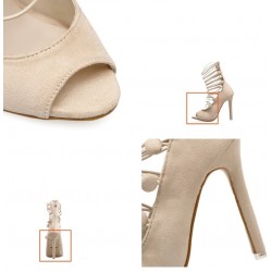Strappy high heel sandals pumpsSandals