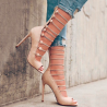 Strappy high heel sandals pumpsSandals