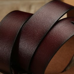 Genuine leather belt with pin buckleBelts