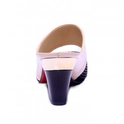 Rhinestones thick heel flip flops sandalsSandals