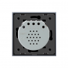 220 - 250V wall crystal glass touch switch panelLights & lighting