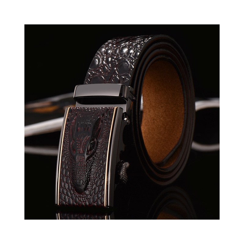 Genuine leather crocodile design beltBelts