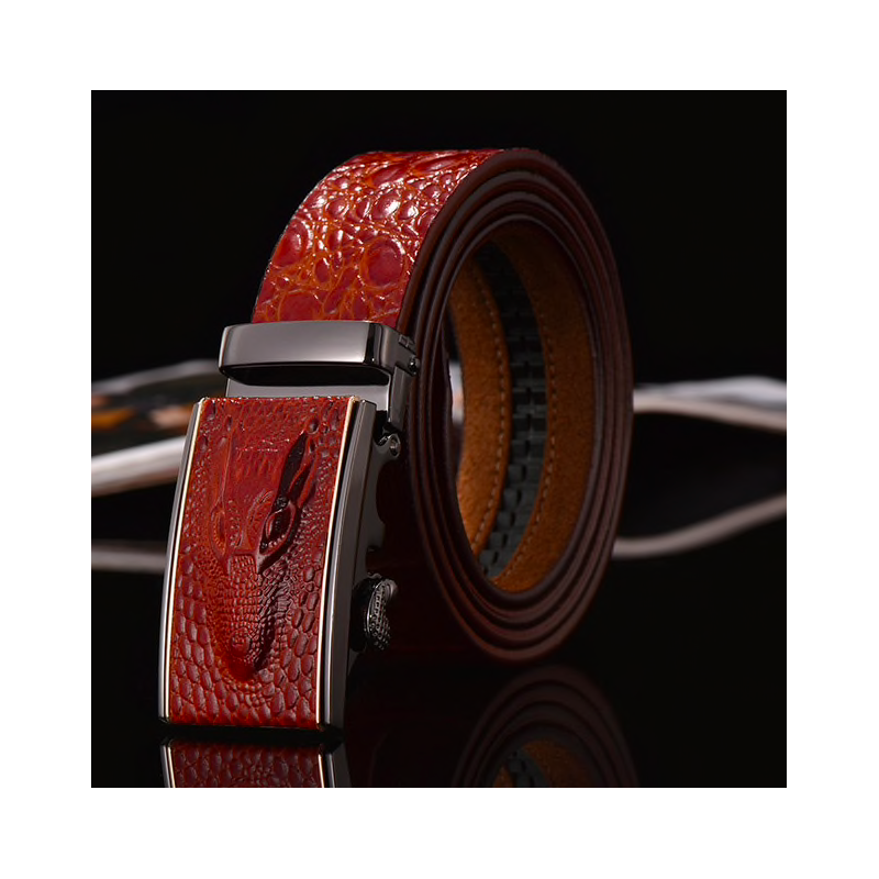 Genuine leather crocodile design beltBelts