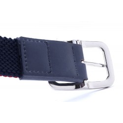 Elastic reversible woven canvas beltBelts