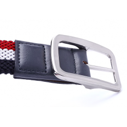 Elastic reversible woven canvas beltBelts