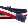Elastic reversible woven canvas beltBelts